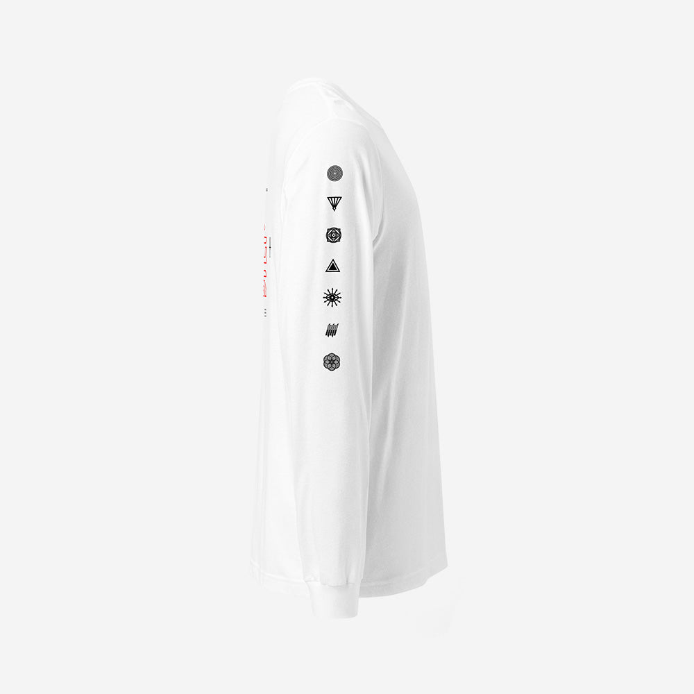 By Ghosts Cyberpunk (White/Red)