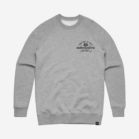 Bound By Blood BBB & Co. Unisex Grey Crewneck Sweatshirt