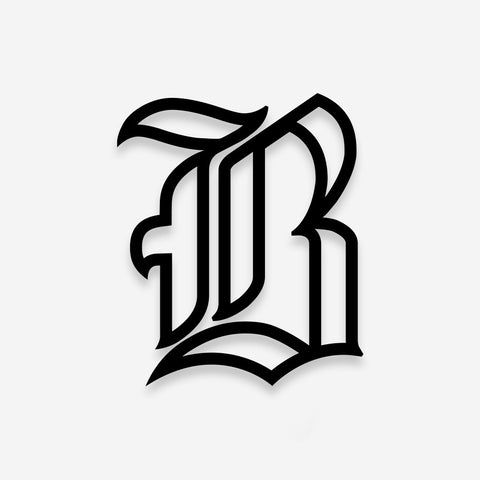 Bound By Blood Blackletter Vinyl Decal