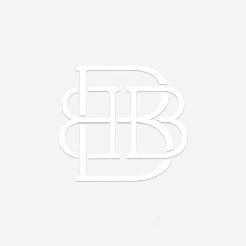 Bound By Blood Monogram Vinyl Decal