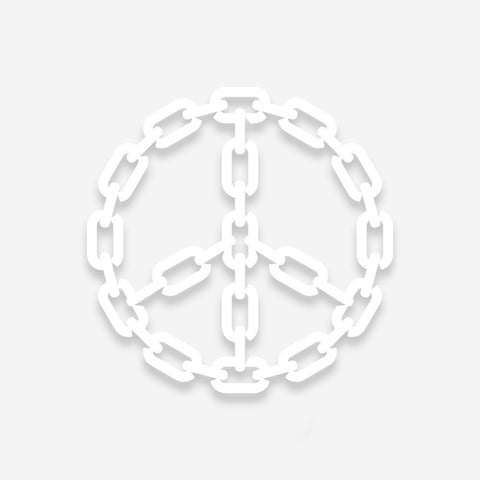 Bound By Blood Peace Chain Vinyl Decal