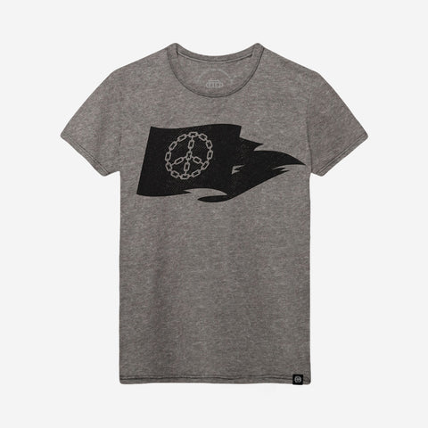 Bound By Blood Peace Flag Grey Unisex T-Shirt