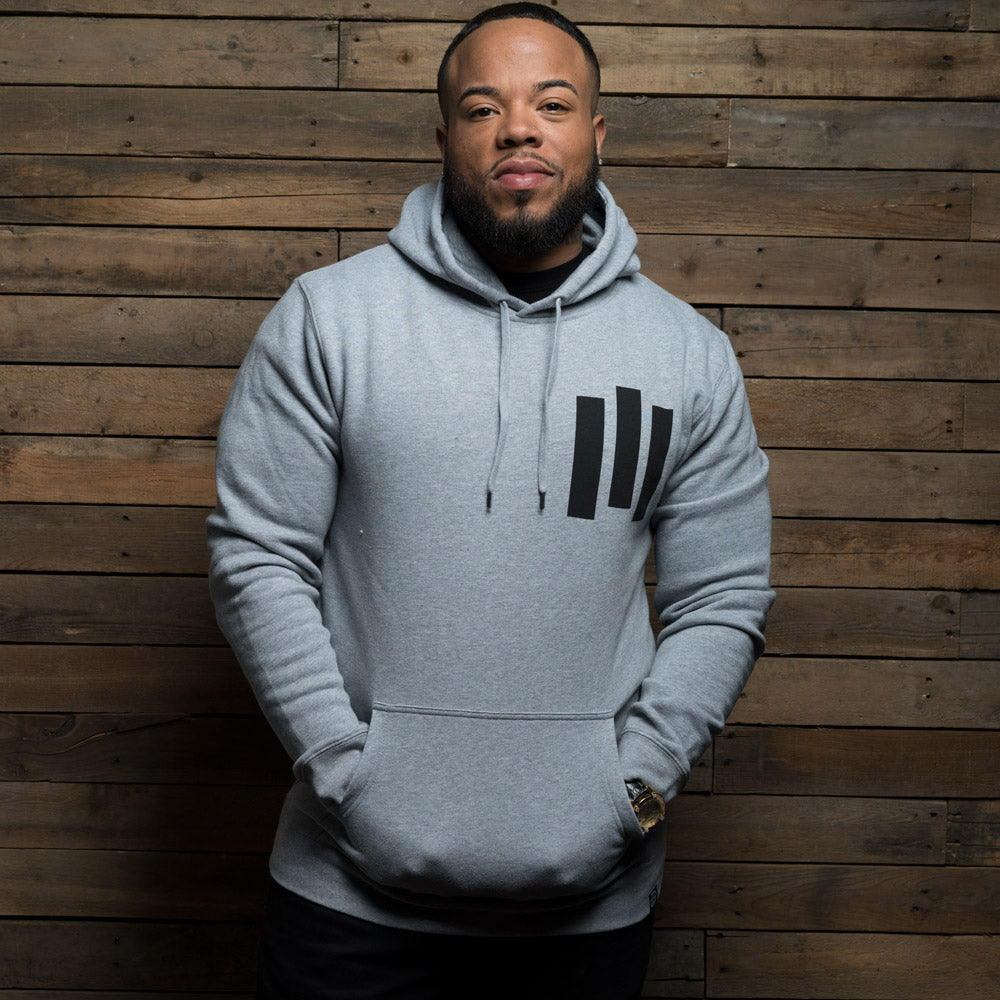 Bound By Blood Rest In Peace Heather Grey Unisex Pullover Hoodie
