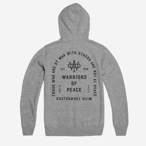 Bound By Blood Rest In Peace Heather Grey Unisex Pullover Hoodie