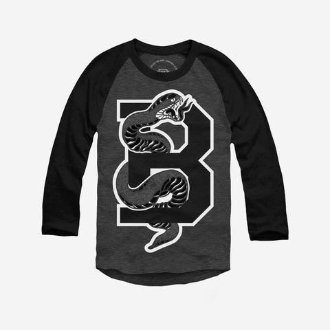 Bound By Blood Serpent 3/4 Sleeve Baseball Shirt