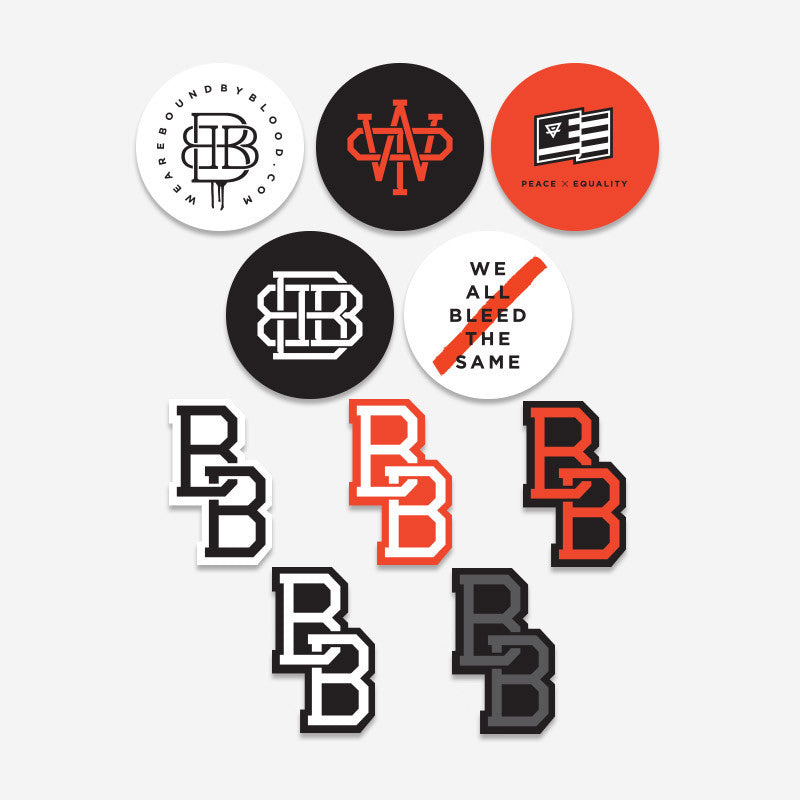 Bound By Blood Die-Cut Sticker Pack