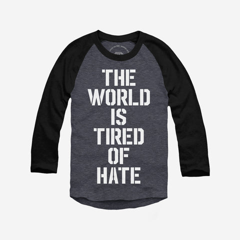 Bound By Blood Tired of Hate 3/4 Sleeve Baseball Tee