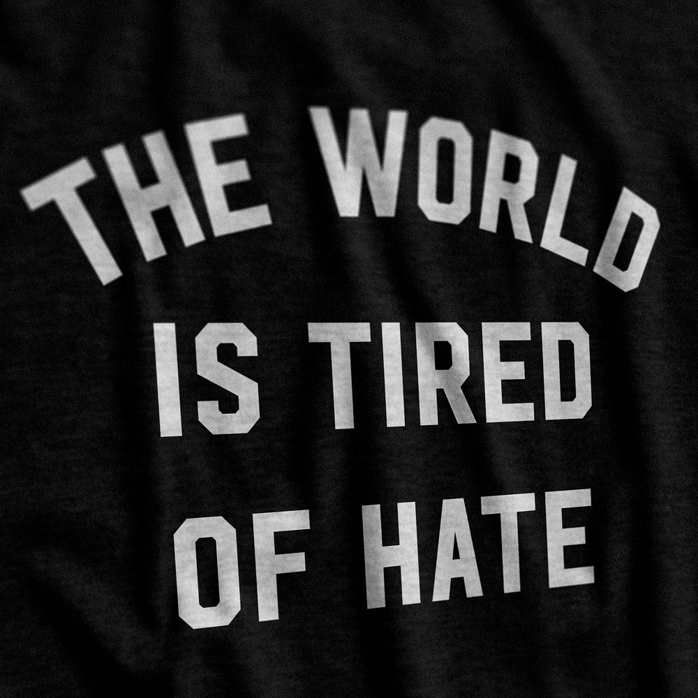 Bound By Blood Tired of Hate Women's Cropped T-Shirt