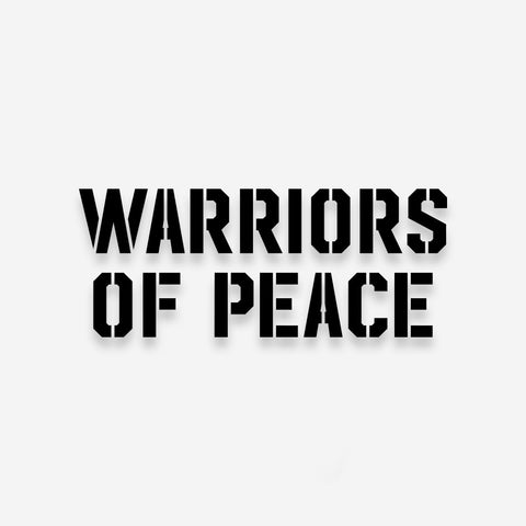 Bound By Blood Warriors of Peace Vinyl Decal