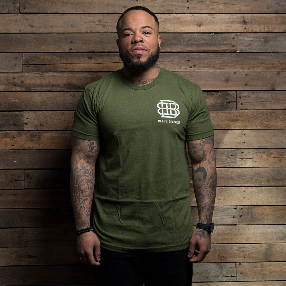 Bound By Blood Warriors Army Green Unisex T-Shirt