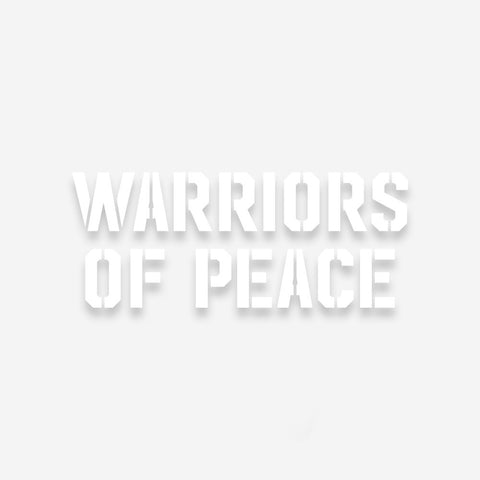 Bound By Blood Warriors of Peace Vinyl Decal