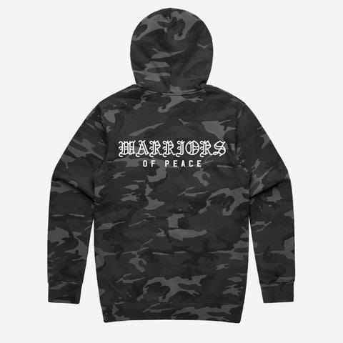 Bound By Blood Warriors Black Camo Hoodie