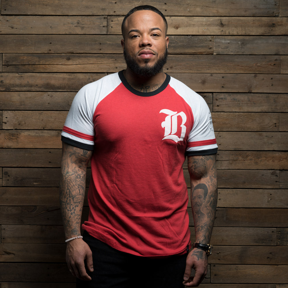 Bound By Blood Champions of Peace Red Baseball Jersey T-Shirt