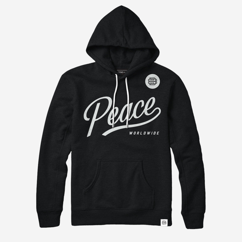 Bound By Blood Peace Worldwide Black Unisex Pullover Hoodie