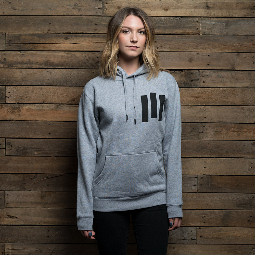 Bound By Blood Rest In Peace Heather Grey Unisex Pullover Hoodie