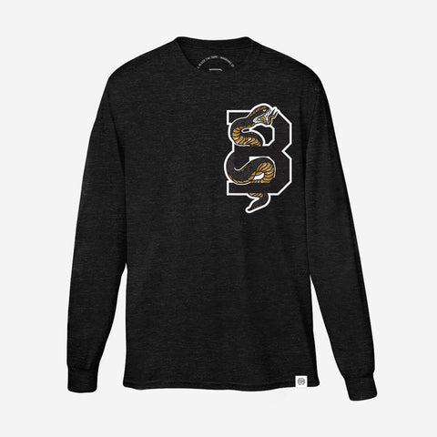 Bound By Blood Serpent Black and Gold Unisex Longsleeve T-Shirt