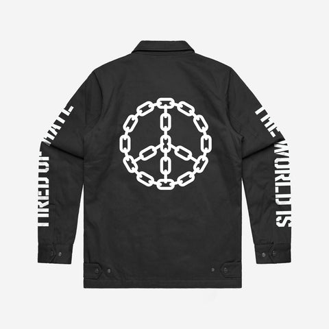 Bound By Blood Tired of Hate Work Jacket