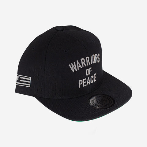 Bound By Blood Warriors of Peace Black & Grey Flatbrim Snapback Hat